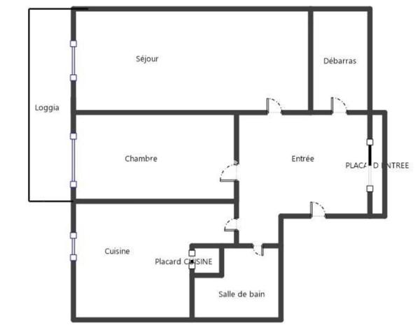 Appartement
         2 pièces
        - 60 m² 129 900 € *