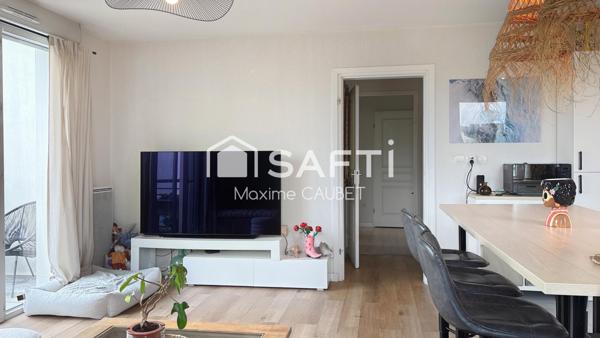 Toulouse T3 63m² Résidence sécurisée Balcon Parking