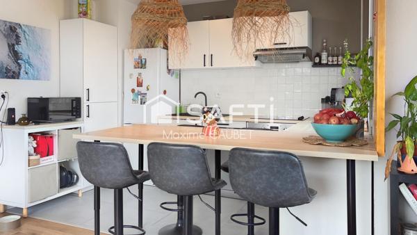 Toulouse T3 63m² Résidence sécurisée Balcon Parking