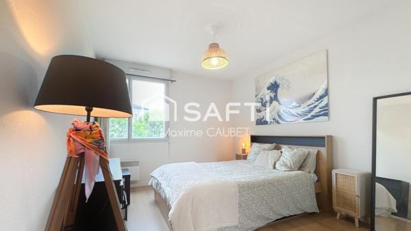 Toulouse T3 63m² Résidence sécurisée Balcon Parking