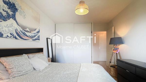 Toulouse T3 63m² Résidence sécurisée Balcon Parking