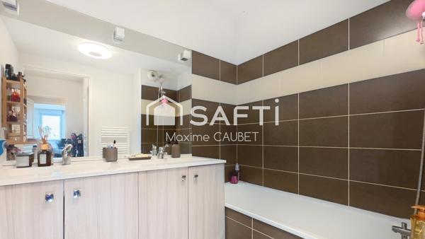 Toulouse T3 63m² Résidence sécurisée Balcon Parking