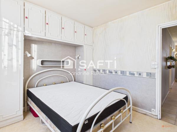 Appartement 3 pièces lumineux proche gare du Stade