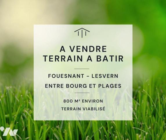 TERRAIN A BATIR - FOUESNANT - ENTRE BOURG ET PLAGE