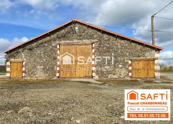 Fermette longere 1 hectare 50 2 dependances 430+450 M² 4 chambres