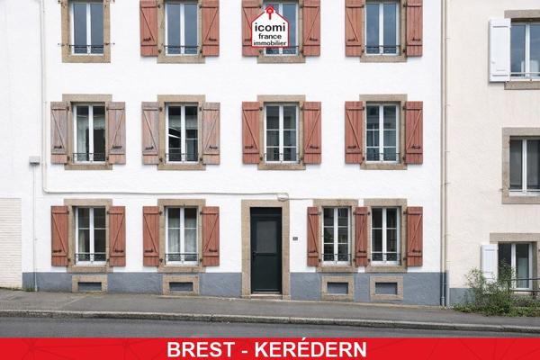 A VENDRE - APPARTEMENT - T3 - LUMINEUX - BIEN EXPOSE - PORTE DE BREST - EMPLACEMENT RECHERCHE - PETITE COPROPRIETE - DPE C
