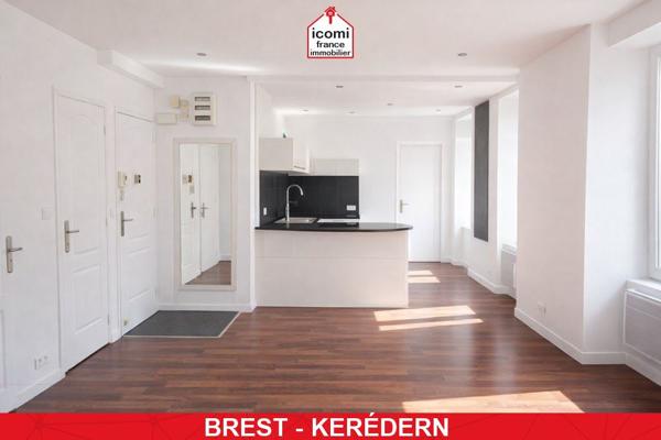 A VENDRE - APPARTEMENT - T3 - LUMINEUX - BIEN EXPOSE - PORTE DE BREST - EMPLACEMENT RECHERCHE - PETITE COPROPRIETE - DPE C