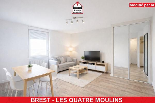 A VENDRE - APPARTEMENT STUDIO DE 25 M² AVEC VUE MER DERNIER ETAGE EN DALLE BETON - EXCELLENT DPE : B - GES : C - COUP DE COEUR - RARE