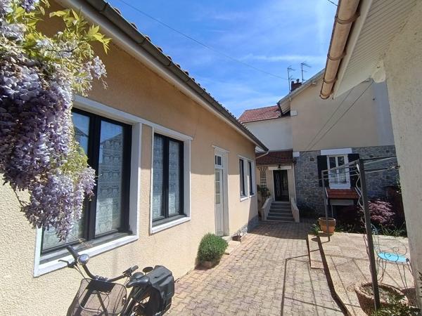 87000 LIMOGES - Maison de 64 m² + atelier de 40 m², à vendre