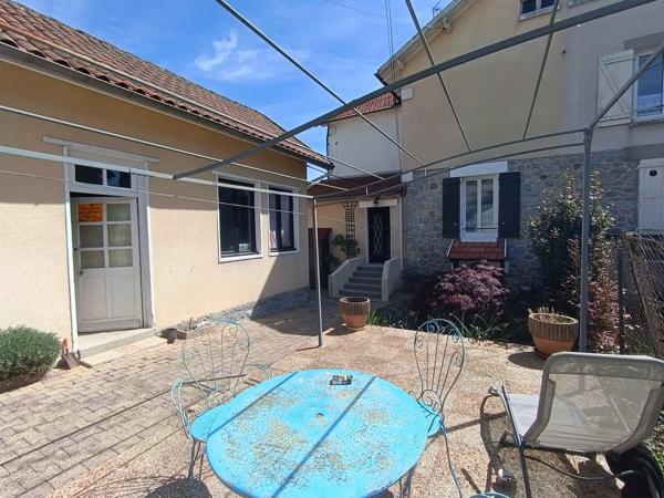 87000 LIMOGES - Maison de 64 m² + atelier de 40 m², à vendre