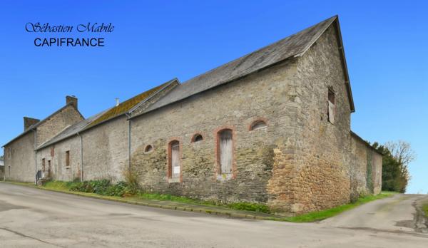 Maison rénovée + ancienne maison + (granges, écurie, étable)  LES PAS-PONTORSON (50) en Baie du Mont Saint Michel