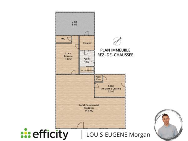 Immeuble 11 pièces - 220 m² Exclusivité efficity