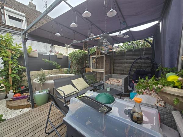 Maison Wattrelos 3 chambres jardin