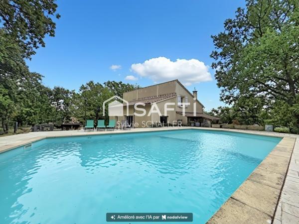 Villa rénovée avec piscine et 2 logements indépendants