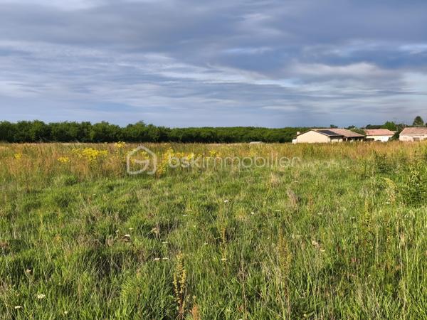 Ce terrain, constructible attend votre projet de construction.
 Le terrain est plat, en fin de zone résidentielle, tourné vers la campagne, tout en étant proche des commodités.
Il vous restera la viabilisation à prévoir pour votre maison individuelle.
L'eau et l'électricité passent tout proche.
Vous pouvez également prévoir un redécoupage allant de 9 à 12 logements.