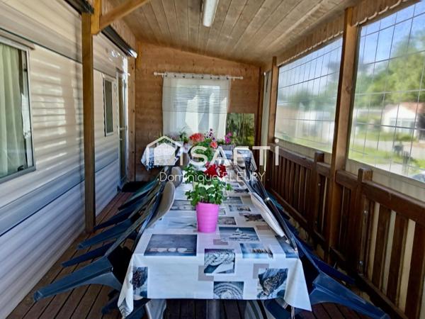 Terrain de loisir de 236m² avec son Mobil Home.