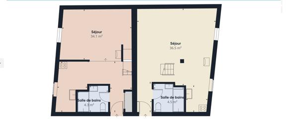 BESSEGES (30160)Appartement  5 pièce(s) 121 m2