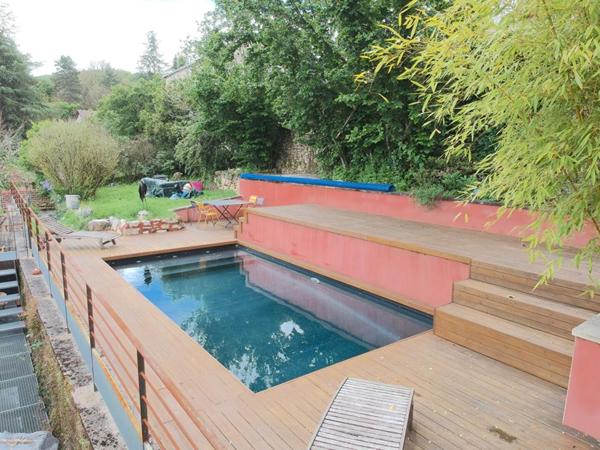 Cahors 46000 à 10 minutes, grande maison avec jardin et piscine