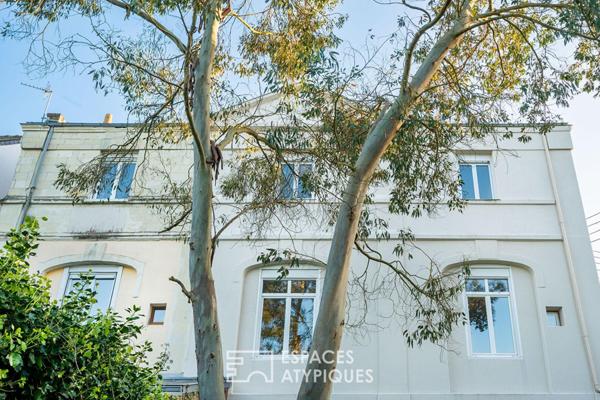 Ancienne maison rénovée avec jardin et vue dégagée