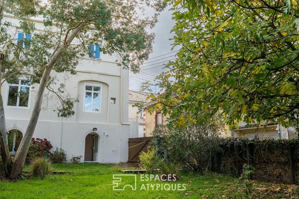 Ancienne maison rénovée avec jardin et vue dégagée