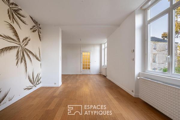 Ancienne maison rénovée avec jardin et vue dégagée