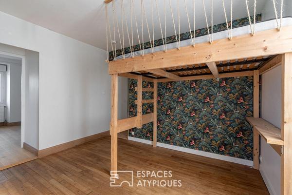 Ancienne maison rénovée avec jardin et vue dégagée