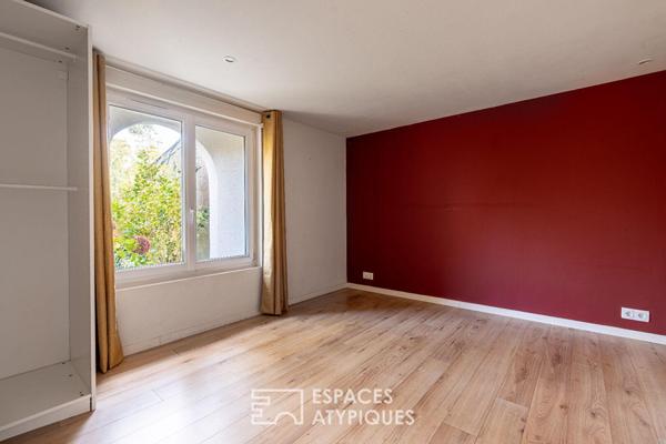 Ancienne maison rénovée avec jardin et vue dégagée