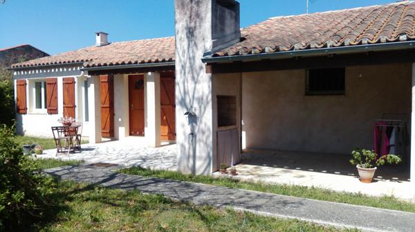 Maison de plain-pied, avec garage et jardin clos Bram (11150)