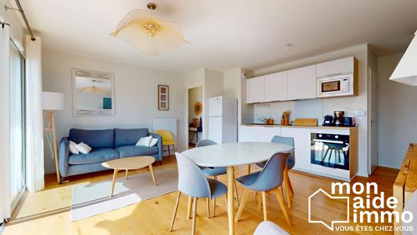 Arcachon Centre – Appartement 3 pièces de 66 m² – Dernier étage, ascenseur, 2 parkings sécurisés
