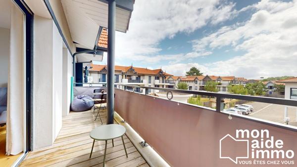 Arcachon Centre – Appartement 3 pièces de 66 m² – Dernier étage, ascenseur, 2 parkings sécurisés