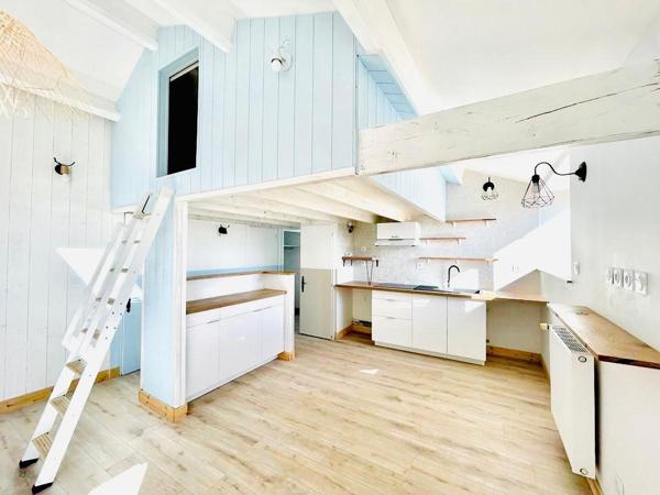 Nantes Mellinet, joli T3 duplex dans immeuble ancien