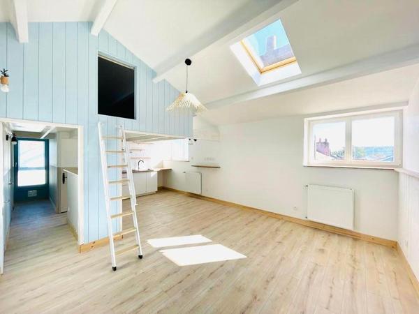 Nantes Mellinet, joli T3 duplex dans immeuble ancien