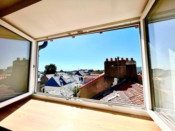Nantes Mellinet, joli T3 duplex dans immeuble ancien