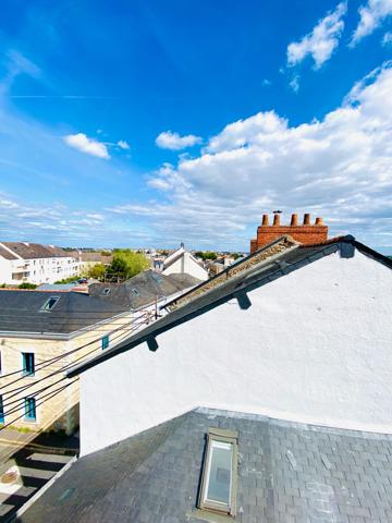Nantes Mellinet, joli T3 duplex dans immeuble ancien
