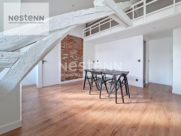 Orléans Dunois, charmant T4 avec balcons sans travaux