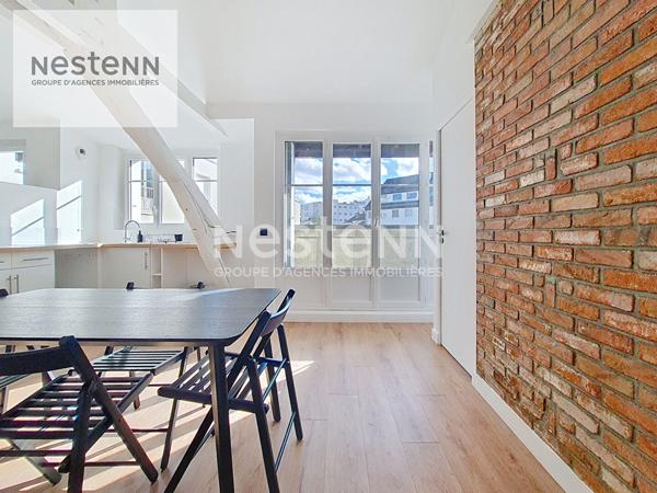 Orléans Dunois, charmant T4 avec balcons sans travaux