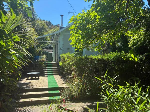 Maison ville d'hiver.