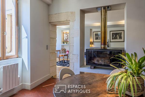 Elégante Maison de Maître avec piscine en coeur de village