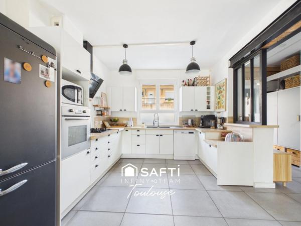 SAINT-LYS CENTRE – Charmante maison familiale T5 rénovée de 144 m²