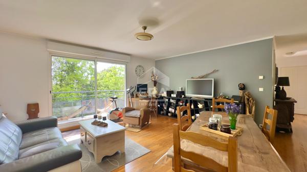 APPARTEMENT F3 61,41 m²  À JUVISY-SUR-ORGE, RÉSIDENCE DE STANDING AVEC BALCON, DEUX PARKING ET CAVE