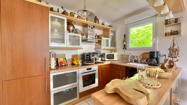 APPARTEMENT F3 61,41 m²  À JUVISY-SUR-ORGE, RÉSIDENCE DE STANDING AVEC BALCON, DEUX PARKING ET CAVE