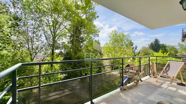 APPARTEMENT F3 61,41 m²  À JUVISY-SUR-ORGE, RÉSIDENCE DE STANDING AVEC BALCON, DEUX PARKING ET CAVE