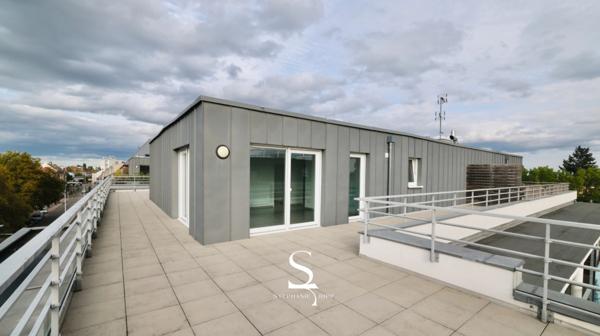 Appartement 4 pièces, terrasse panoramique - STRASBOURG (67) À VENDRE