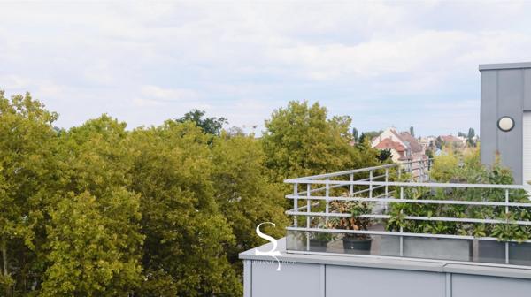 Appartement 4 pièces, terrasse panoramique - STRASBOURG (67) À VENDRE