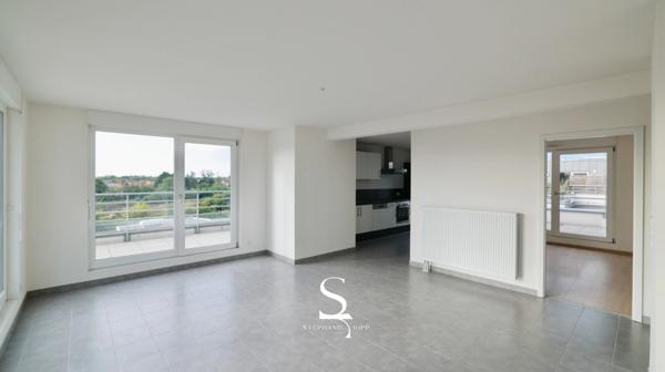 Appartement 4 pièces, terrasse panoramique - STRASBOURG (67) À VENDRE