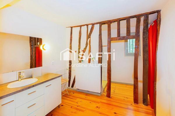 Maison de maître renovéeT7 sur une parcelle boisée de 9435m²