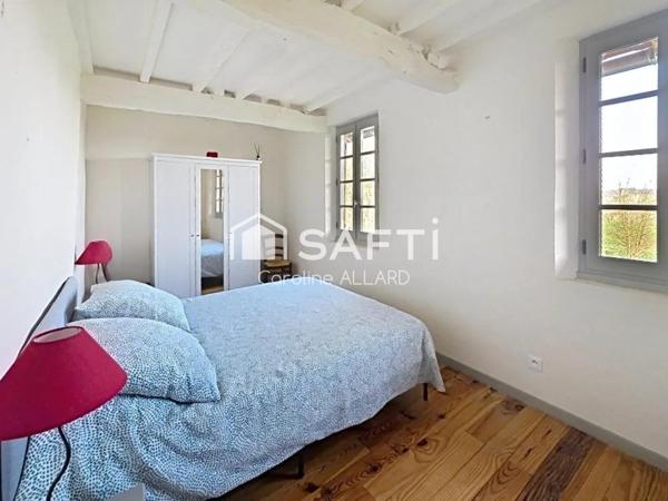 Maison de maître renovéeT7 sur une parcelle boisée de 9435m²