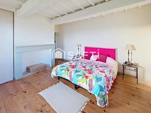 Maison de maître renovéeT7 sur une parcelle boisée de 9435m²