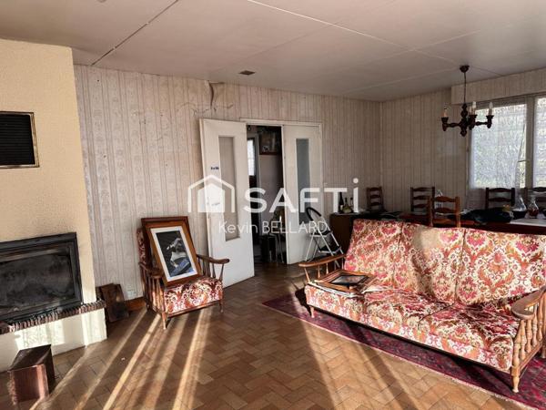 Maison familiale de 92m2 sur 701m2 de terrain 3 chambres