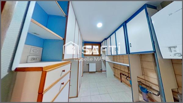 Maison individuelle avec véranda, garage et jardin